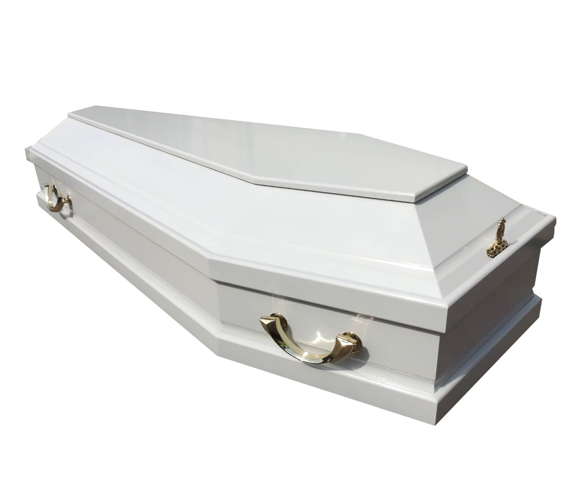 Coffin model 17 (white)